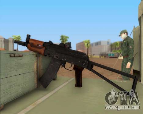 AKS-74U for GTA San Andreas