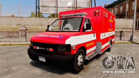Brute Woonsocket Fire Medic Unit [ELS] for GTA 4