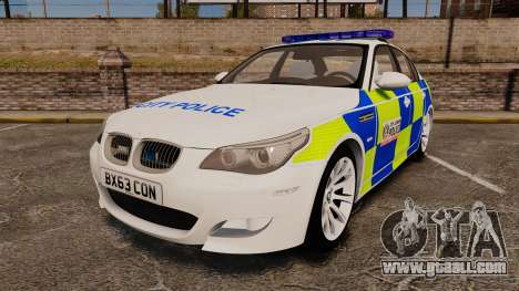 BMW M5 E60 City Of London Police [ELS] for GTA 4