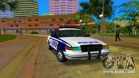 GTA IV Police Cruiser for GTA Vice City