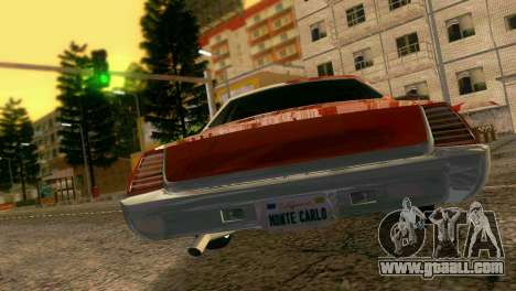 Chevy Monte Carlo Lowrider for GTA Vice City