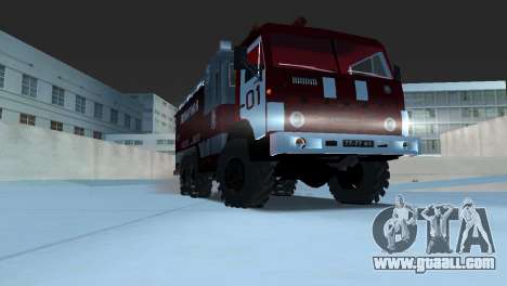 KAMAZ 43101 Firefighter for GTA Vice City