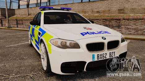 BMW M5 Greater Manchester Police [ELS] for GTA 4