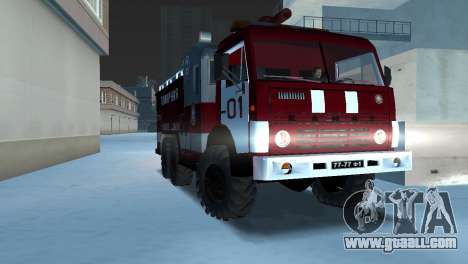 KAMAZ 43101 Firefighter for GTA Vice City