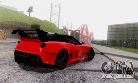 Ferrari 599XX Evolution for GTA San Andreas