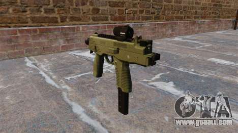 MP9 submachine gun tactical for GTA 4