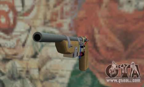 Homemade gun for GTA San Andreas