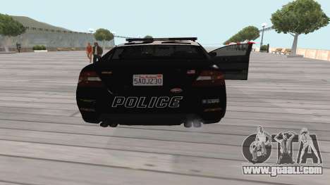 GTA V Police Cruiser for GTA San Andreas
