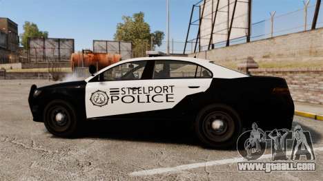 GTA V Vapid Steelport Police Interceptor [ELS] for GTA 4