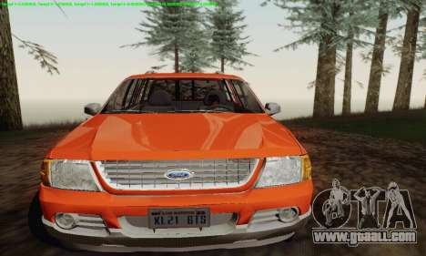 Ford Explorer 2002 for GTA San Andreas