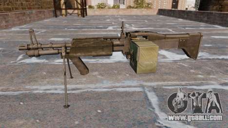 General-purpose machine gun M60E4 for GTA 4