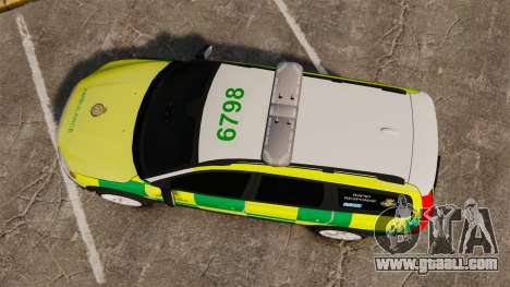 Volvo XC70 Paramedic [ELS] for GTA 4