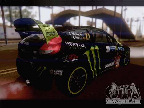 Ford Fiesta RS WRC 2013 for GTA San Andreas