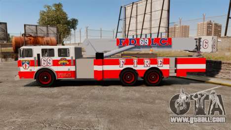 MTL Firetruck Tower Ladder FDLC [ELS-EPM] for GTA 4