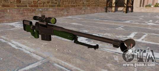 AW50F sniper rifle for GTA 4