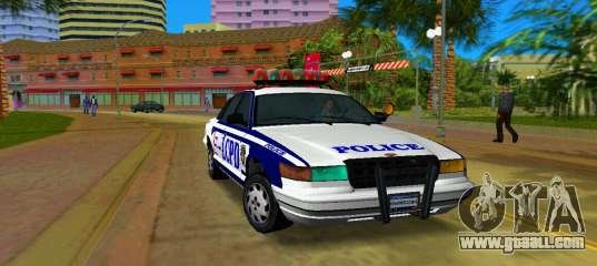 GTA IV Police Cruiser for GTA Vice City