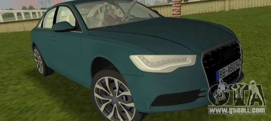 Audi A6 2012 for GTA Vice City