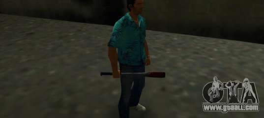 Bloodstained Baseball Bat for GTA Vice City