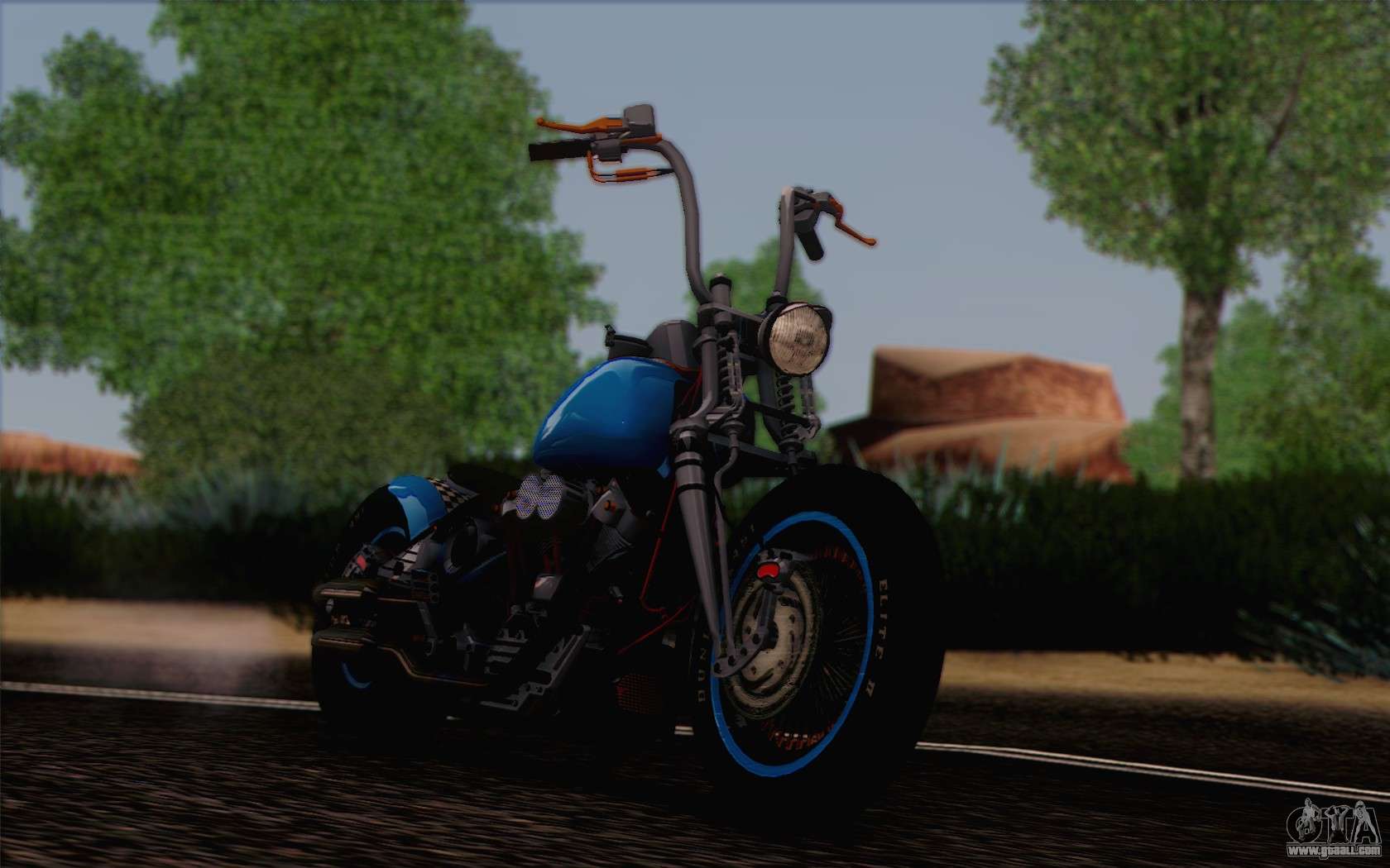  Harley  Davidson  Knucklehead for GTA  San Andreas