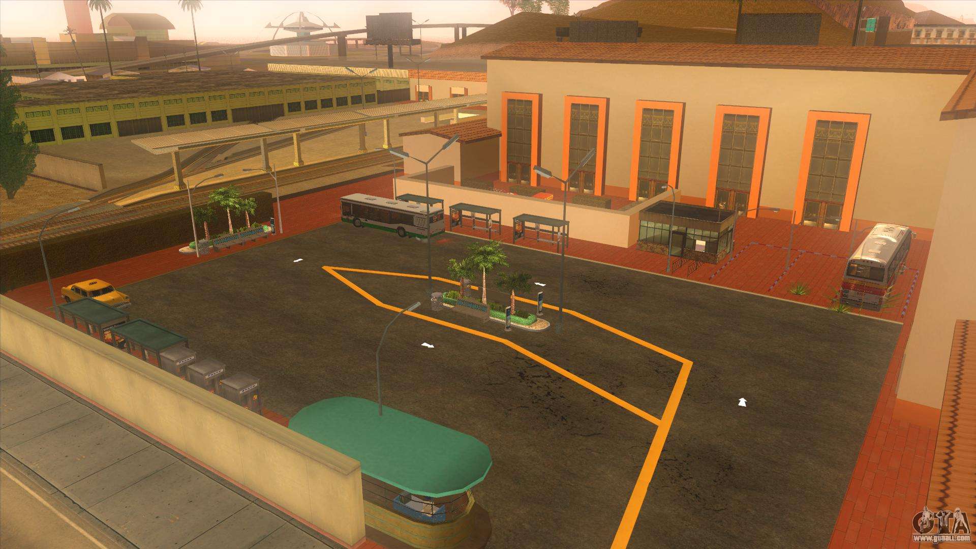 Bus station, Los Santos for GTA San Andreas