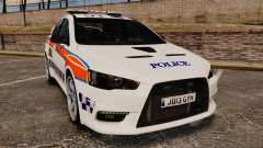 Mitsubishi Lancer Evo X Humberside Police [ELS] for GTA 4