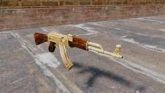 AK-47 gold plated for GTA 4