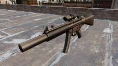 HK MP5SD2 submachine gun for GTA 4
