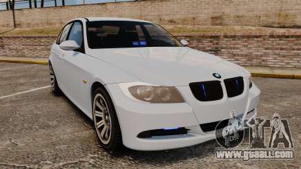 BMW 330i Unmarked Police [ELS] for GTA 4