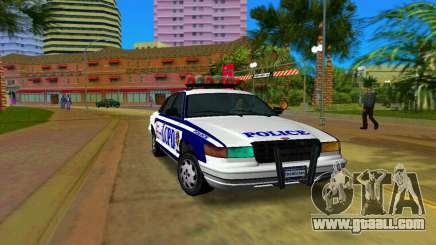 GTA IV Police Cruiser for GTA Vice City