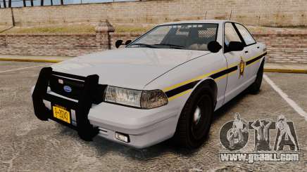 GTA V Vapid Police Cruiser Scheriff [ELS] for GTA 4