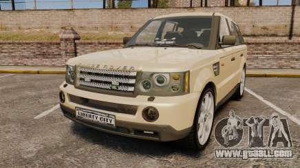 Range Rover Sport Unmarked Police [ELS] for GTA 4