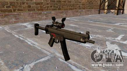 Submachine gun HK MR5A3 for GTA 4