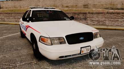 Ford Crown Victoria 2008 LCPD Patrol [ELS] for GTA 4