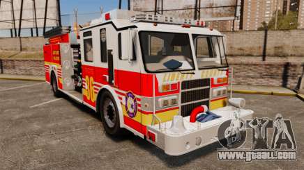 Firetruck LCFR [ELS] for GTA 4