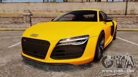Audi R8 V10 plus Coupe 2014 [EPM] [Update] for GTA 4