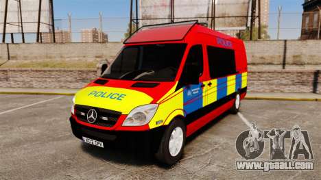 Mercedes-Benz Sprinter 313 CDI Police [ELS] for GTA 4