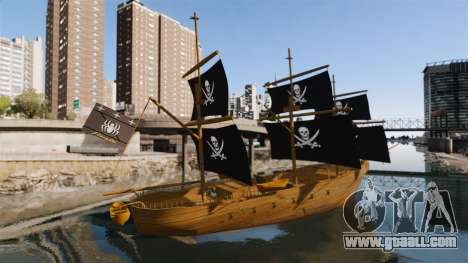 Pirate ship for GTA 4