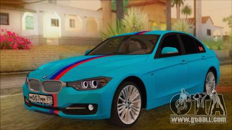 BMW 328d 2014 for GTA San Andreas