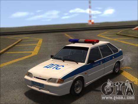 VAZ 2114 Police DPS for GTA San Andreas