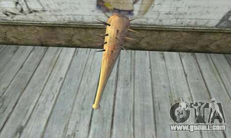A spiked bat for GTA San Andreas