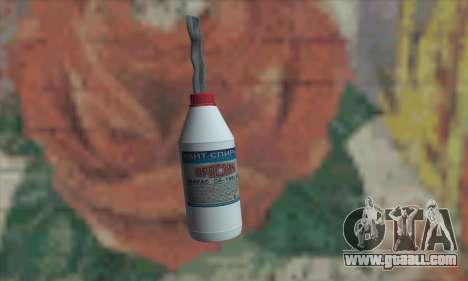A bottle of White Spirit for GTA San Andreas