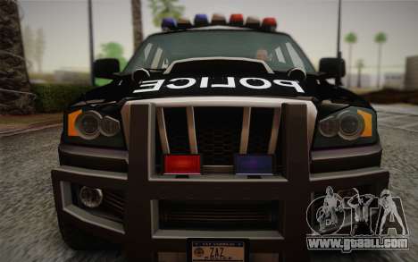 NFS Suv Rhino Heavy - Police car 2004 for GTA San Andreas