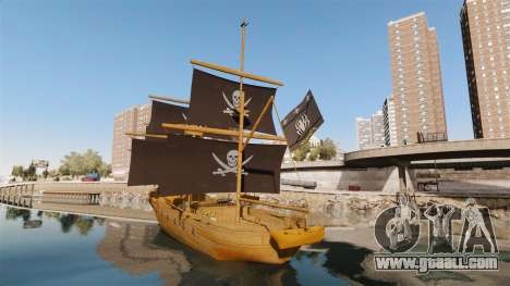 Pirate ship for GTA 4