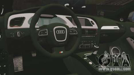Audi S4 2013 Metropolitan Police [ELS] for GTA 4