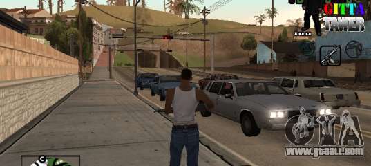 C-HUD A.C.A.B for GTA San Andreas