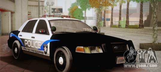 Ford Crown Victoria Police Interceptor 2009 for GTA San Andreas