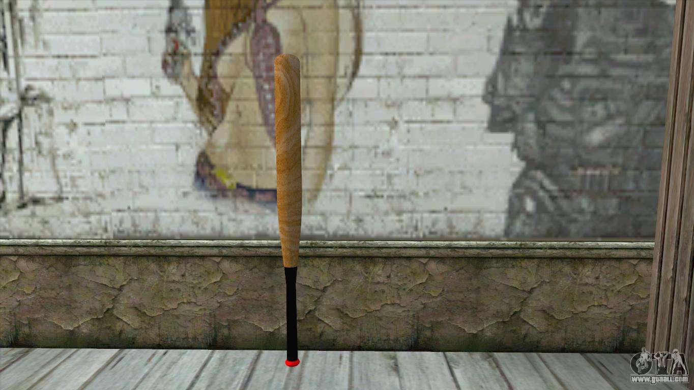 Baseball bat for GTA San Andreas - 1364 x 768 jpeg 100kB