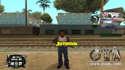 HUD Races for GTA San Andreas