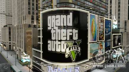 Billboards of GTA 5 for GTA 4