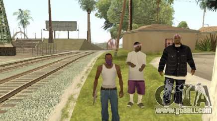 Go to the gang of Ballas for GTA San Andreas